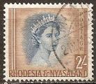 rhodesie-nyassaland - n 11  obliter - 1954