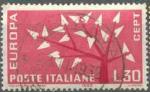 Italie/Italy 1962 - Europa, obl./used - YT 873 