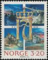 Norvge 1990 Invasion par l'Allemagne Nazie Opration Weserbung Y&T NO 999 SU