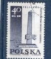 Timbre Pologne Oblitr / 1968 / Y&T N1734.
