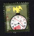 ETATS UNIS Oblitration ronde Used Stamp American Clock Horloge Amricaine 2003 
