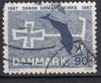 EUDK - 1967 - Yvert n 477 - Centenaire de l'Eglise des marins danois