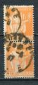 Timbre FRANCE 1932 - 33  Obl  N 286   Paire Verticale  Y&T