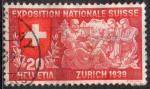 SUISSE N 321 o Y&T 1939 Exposition nationale de Zurich