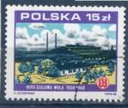 Timbre Pologne Oblitr / 1988 / Y&T N2965.
