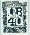 UB 40 BY LEE COOPER autocollant publicitaire ancien et rare JEANS