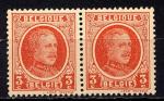 TIMBRE  BELGIQUE 1921 - 27  Neuf **  N 192   Y&T Paire horizontale  Personnage 