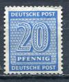 Timbre Allemagne Orientale Saxe Occidentale 1945  Neuf **   N 15  Y&T   