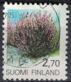 Finlande 1990 Oblitr Used Plante Vivace Calluna vulgaris Callune SU