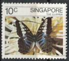 Singapour 1982 Oblitr Used Butterfly Papillon Parthenos sylvia SU