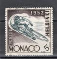 Timbre Monaco Oblitr / 1953 / Y&T N389.