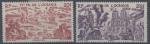 France, Ocanie : poste arienne n 23 et 24 x anne 1946