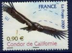 France 2009 - YT 4372 - cachet vague - condor de Californie