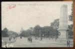 CPA non crite 75 PARIS Place Fontenoy Monument des Armes Publicits Maggy 