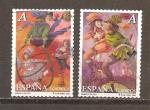Espagne N Yvert 3717, 3719 - Edifil 4137, 4139 (oblitr)