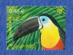toucan ariel  ( France Y/T  N 3549 o ), anne 2003