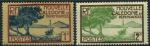 France, Nouvelle Caldonie : n 139 et 140 x anne 1928