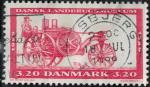 Danemark 1989 Oblitr Used Dansk Landbrugsmuseum Tracteur  vapeur SU