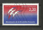 France timbre n 2560 oblitr anne 1989 Bicentenaire de la Rvolution 
