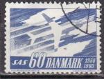 DANEMARK N 396 de 1961 oblitr 