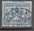 Vatican 1929  Y&T  29  oblitr