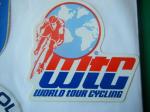 WTC WORLD TOUR CYCLING Autocollant VELO SPORT Cyclisme 