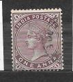 INDIA INGLESE  Y&T n° 35 - anno  1882 USATO