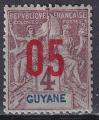 guyane franaise - n 67  neuf sans gomme - 1912