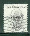 tats-Unis 1982 Y&T 1462 oblitr Igo Stravinsky