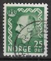NORVEGE - 1955/57 - Yt n 361 - Ob - Haakon VII 25o vert