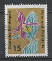 Allemagne - 1963 - Yt n 265 - Ob - Fleurs ; orchide cypripde