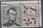 Etats Unis : Poste arienne n 60 oblitr anne 1959