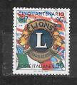 ITALIA Y&T n° 987 U. n° 1059 Lions 1967 USATO 