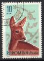Roumanie 1961; Y&T 1781; 10b, faune, chevreuil