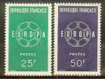 FRANCE N1218/1219* (europa 1959) - COTE 1.20 