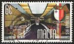 Malte 1999 - YT 1082 ( Salle du Parlement et armoiries ) Ob 
