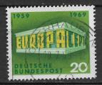 Allemagne - 1969 - Yt n 446 - Ob - EUROPA