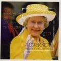 Alderney (Aurigny) 2001 - 75 ans d'Elisabeth II, bloc - YT BF9/SG MS162 **