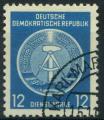 Allemagne, ex R.D.A : Timbre de service n 5 oblitr (anne 1954)