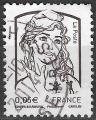 FRANCE - 2013 - Yt n 4764 - Ob - Marianne de Ciappa et Kawena 0,05  bistre noi