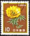 JAPON - 1982 - Yt n 1429 - Ob - Fleur ; adonis
