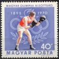 HONGRIE N 2120 o Y&T 1970 75e Anniversaire du comit Olympiques (Boxe)