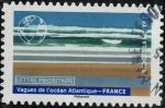 France Notre Plante bleue Vagues de l'Ocan Atlantique France Y&T FR 2092 SU