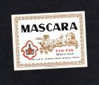 Ancienne tiquette de vin d'Algrie : Mascara vin fin