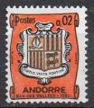 ANDORRE N 153B ** Y&T 1961-1971 Armoiries