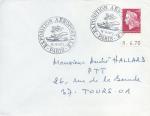 Lettre avec cachet commmoratif Exposition Aropostale - Paris - 15/09/1970