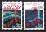 Islande :Y&T n 551 - 552 neuf superbe ** europa 1983