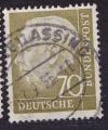 Allemagne - 1953 - YT n 71 C  oblitr  (m)