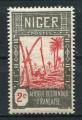 Timbre Colonies Franaises du NIGER 1926-38  Neuf **  N 30  Y&T   