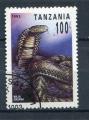 Timbre Rpublique de TANZANIE 1994  Obl  N 1417  Y&T  Reptiles